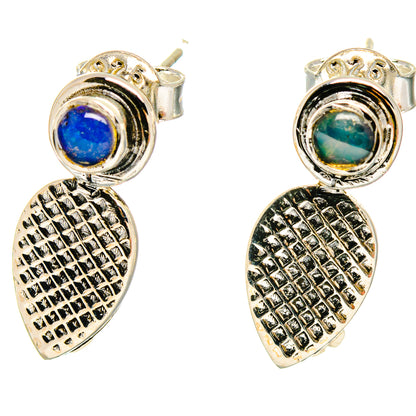 Ethiopian Opal Earrings handcrafted by Ana Silver Co - EARR422821
