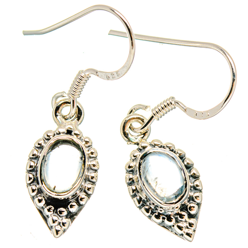 Aquamarine Earrings handcrafted by Ana Silver Co - EARR422830