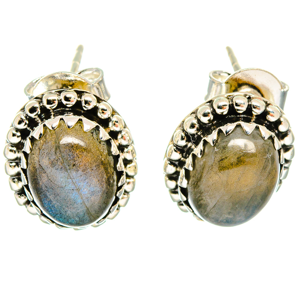 Labradorite Earrings handcrafted by Ana Silver Co - EARR422834