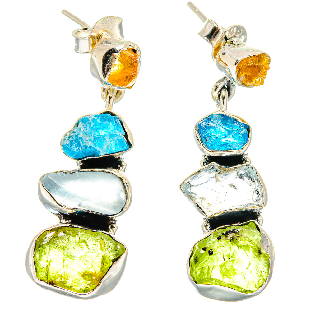 Peridot Earrings handcrafted by Ana Silver Co - EARR422844