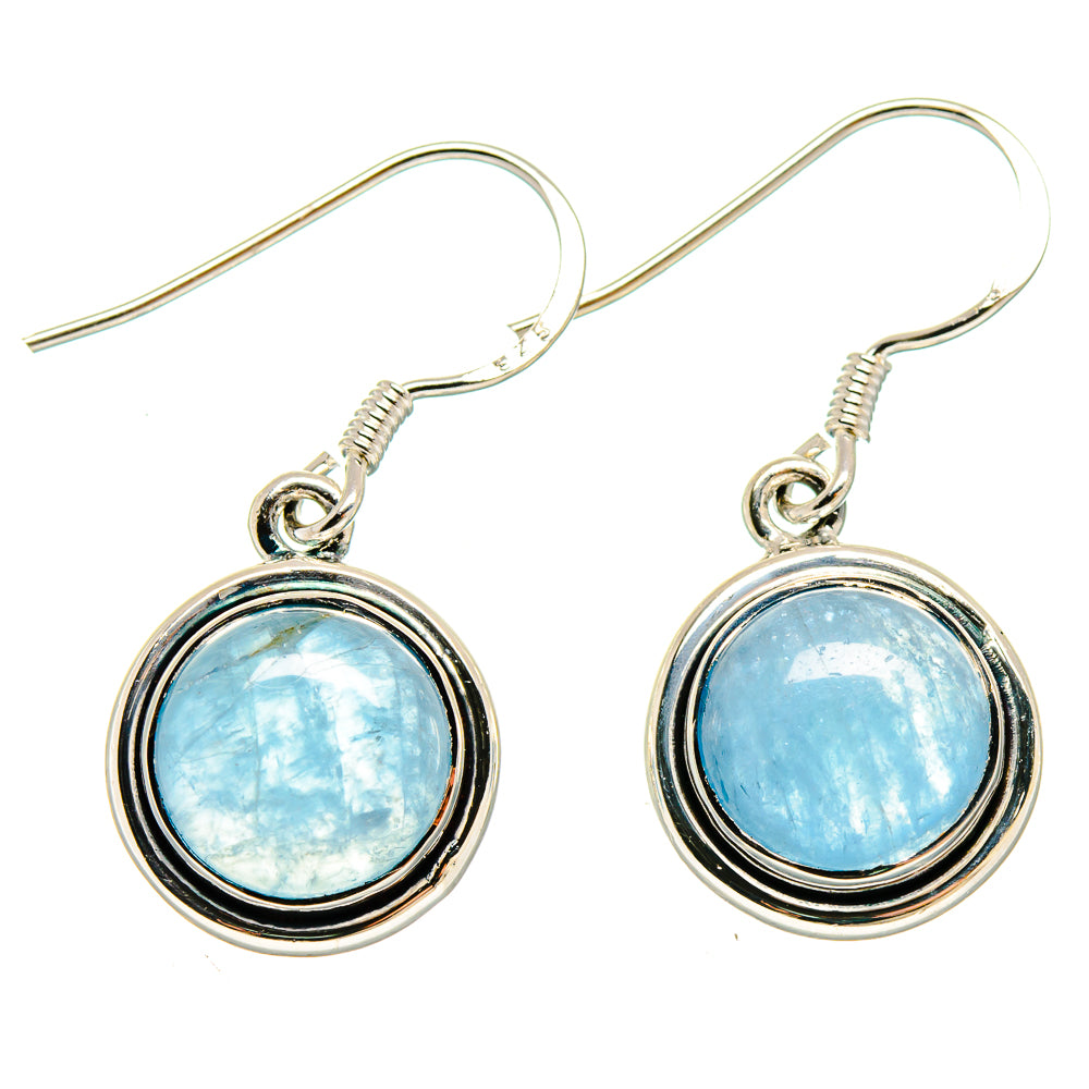 Aquamarine Earrings handcrafted by Ana Silver Co - EARR422853