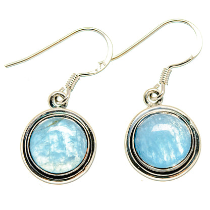 Aquamarine Earrings handcrafted by Ana Silver Co - EARR422853