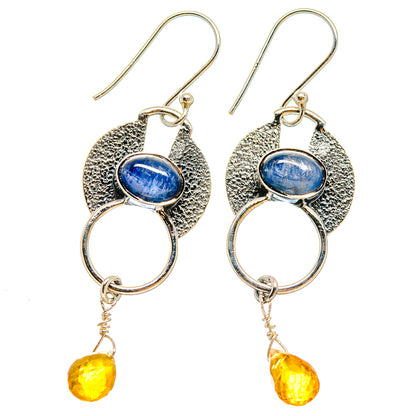 Kyanite Earrings handcrafted by Ana Silver Co - EARR422869