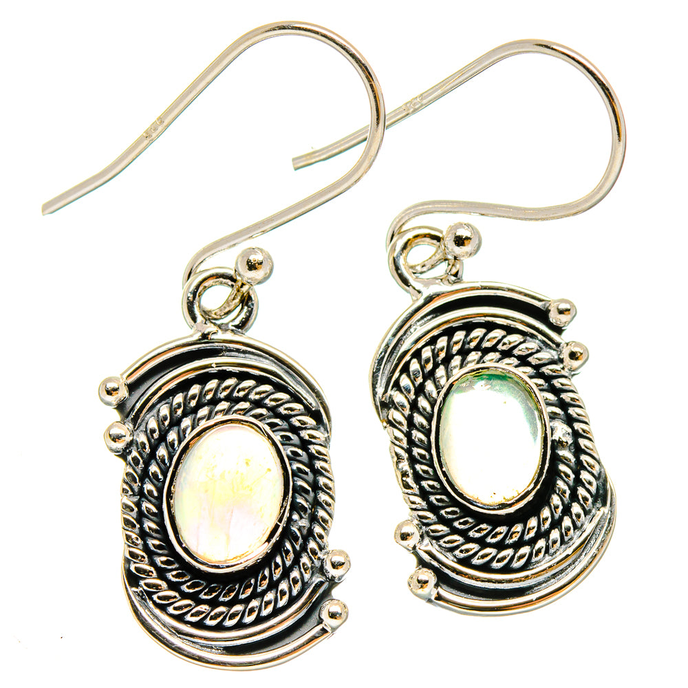 Ethiopian Opal Earrings handcrafted by Ana Silver Co - EARR422881