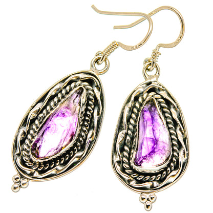 Amethyst Earrings handcrafted by Ana Silver Co - EARR422967