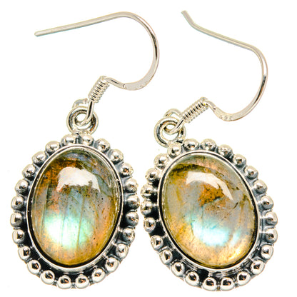 Labradorite Earrings handcrafted by Ana Silver Co - EARR422991