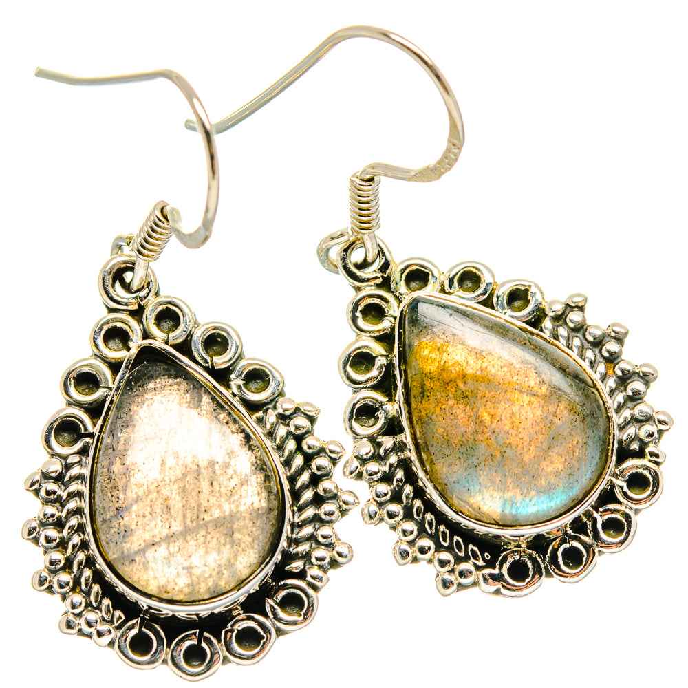 Labradorite Earrings handcrafted by Ana Silver Co - EARR423003