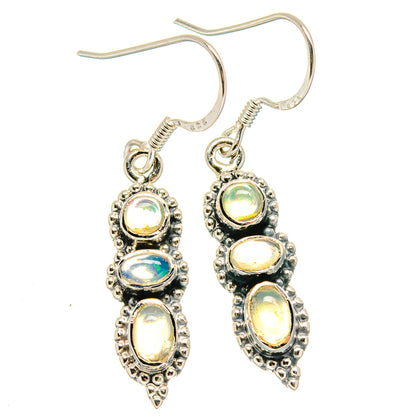 Ethiopian Opal Earrings handcrafted by Ana Silver Co - EARR423008