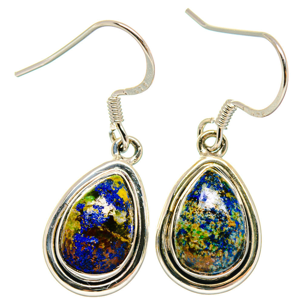 Azurite Earrings handcrafted by Ana Silver Co - EARR423018