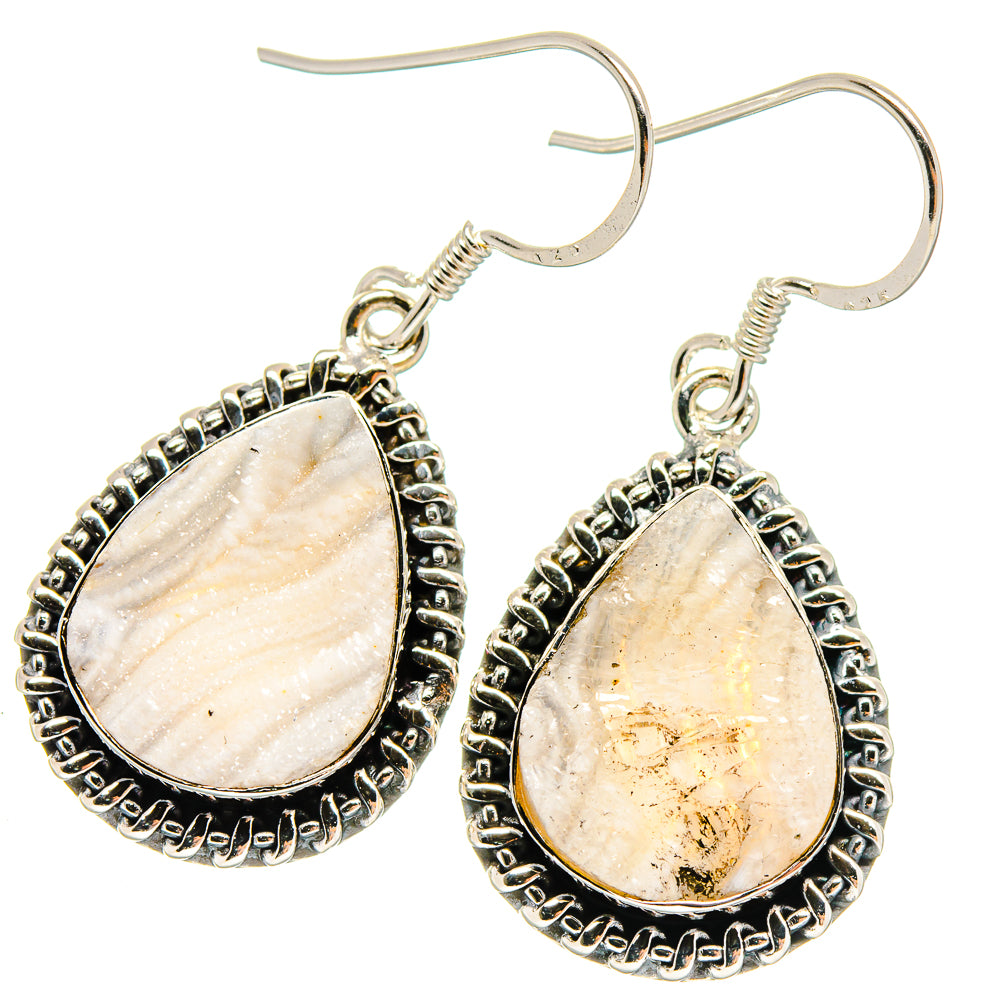 Desert Druzy Earrings handcrafted by Ana Silver Co - EARR423027