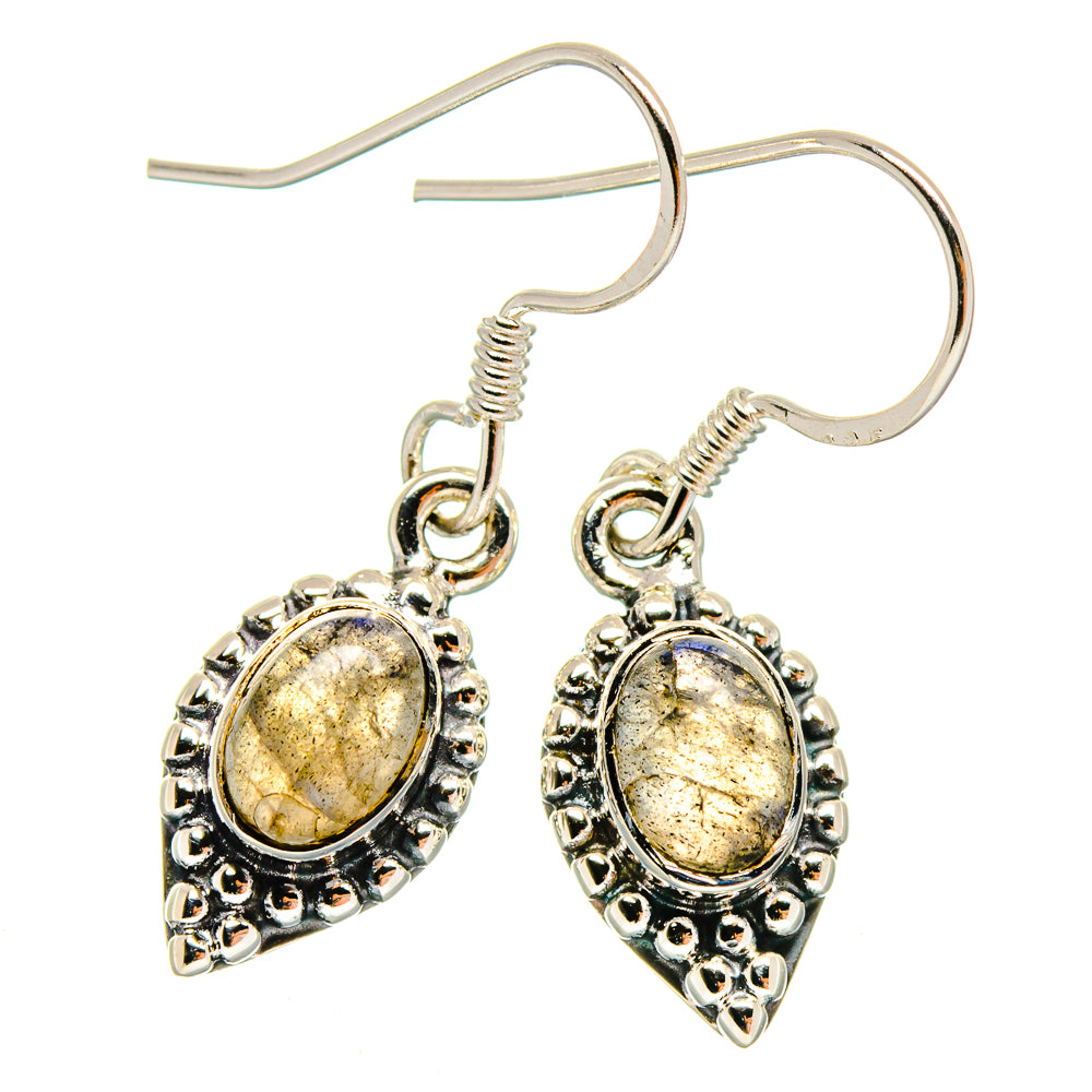 Labradorite Earrings handcrafted by Ana Silver Co - EARR423028