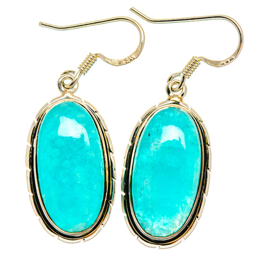 Amazonite Earrings handcrafted by Ana Silver Co - EARR423040