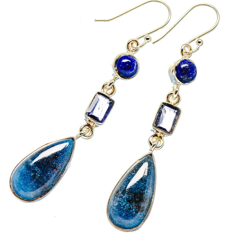 Apatite Earrings handcrafted by Ana Silver Co - EARR423063