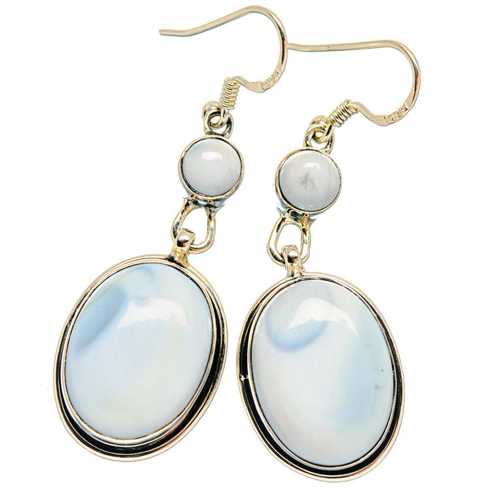Owyhee Opal Earrings handcrafted by Ana Silver Co - EARR423075