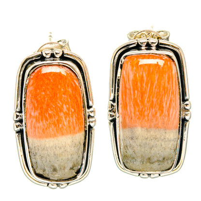 Scolecite Earrings handcrafted by Ana Silver Co - EARR423091