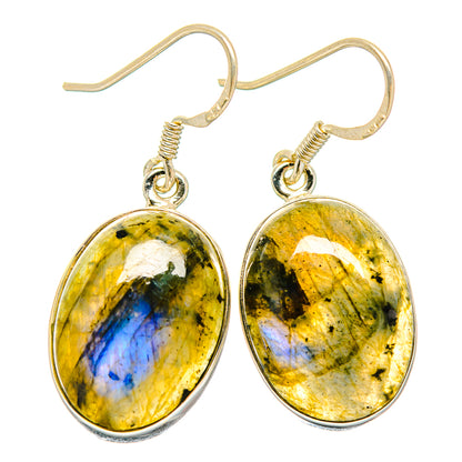Labradorite Earrings handcrafted by Ana Silver Co - EARR423094