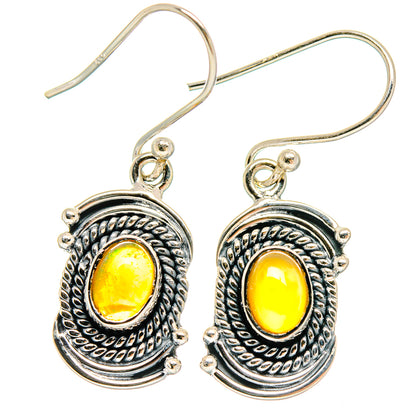Ethiopian Opal Earrings handcrafted by Ana Silver Co - EARR423097