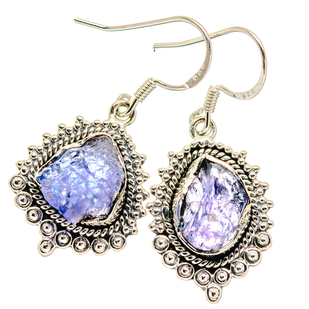 Tanzanite Earrings handcrafted by Ana Silver Co - EARR423099