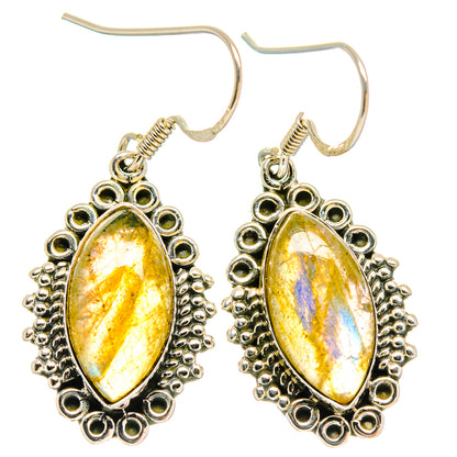 Labradorite Earrings handcrafted by Ana Silver Co - EARR423100