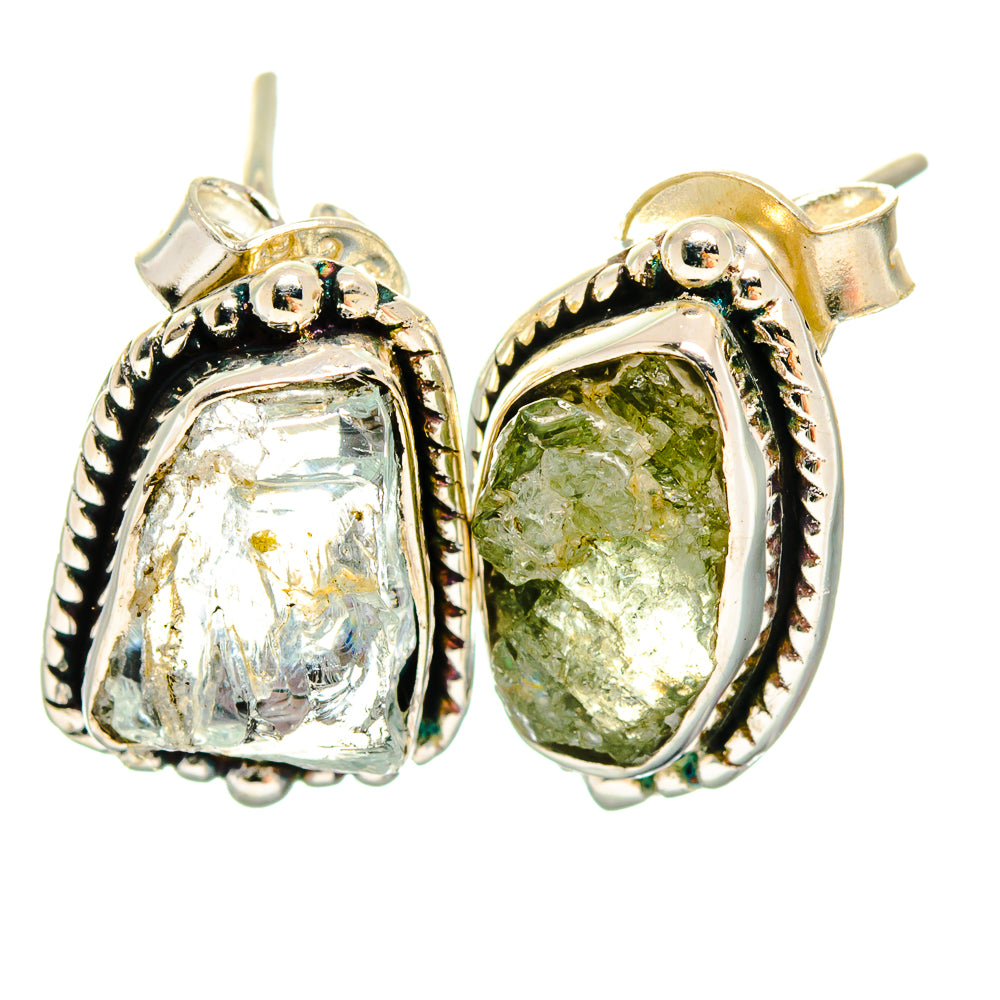 Herkimer Diamond Earrings handcrafted by Ana Silver Co - EARR423106