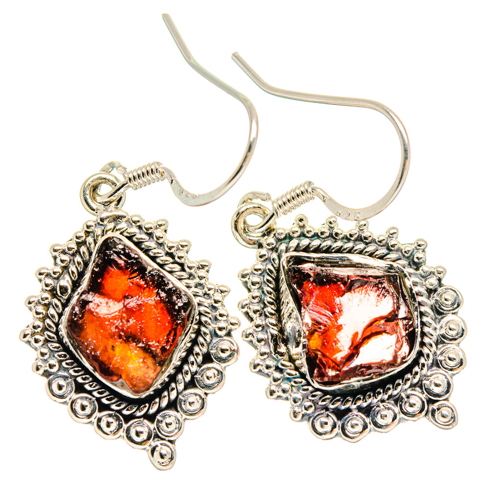 Garnet Earrings handcrafted by Ana Silver Co - EARR423107
