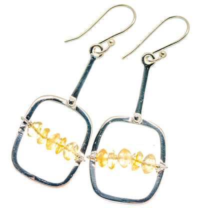 Citrine Earrings handcrafted by Ana Silver Co - EARR423127
