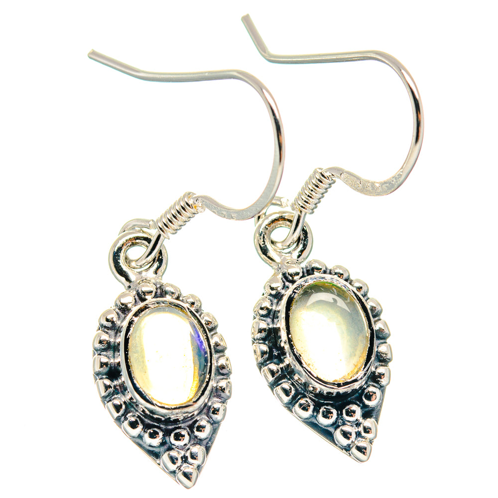Ethiopian Opal Earrings handcrafted by Ana Silver Co - EARR423149