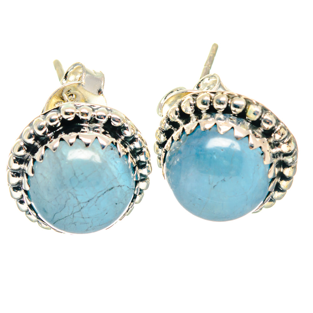 Aquamarine Earrings handcrafted by Ana Silver Co - EARR423190