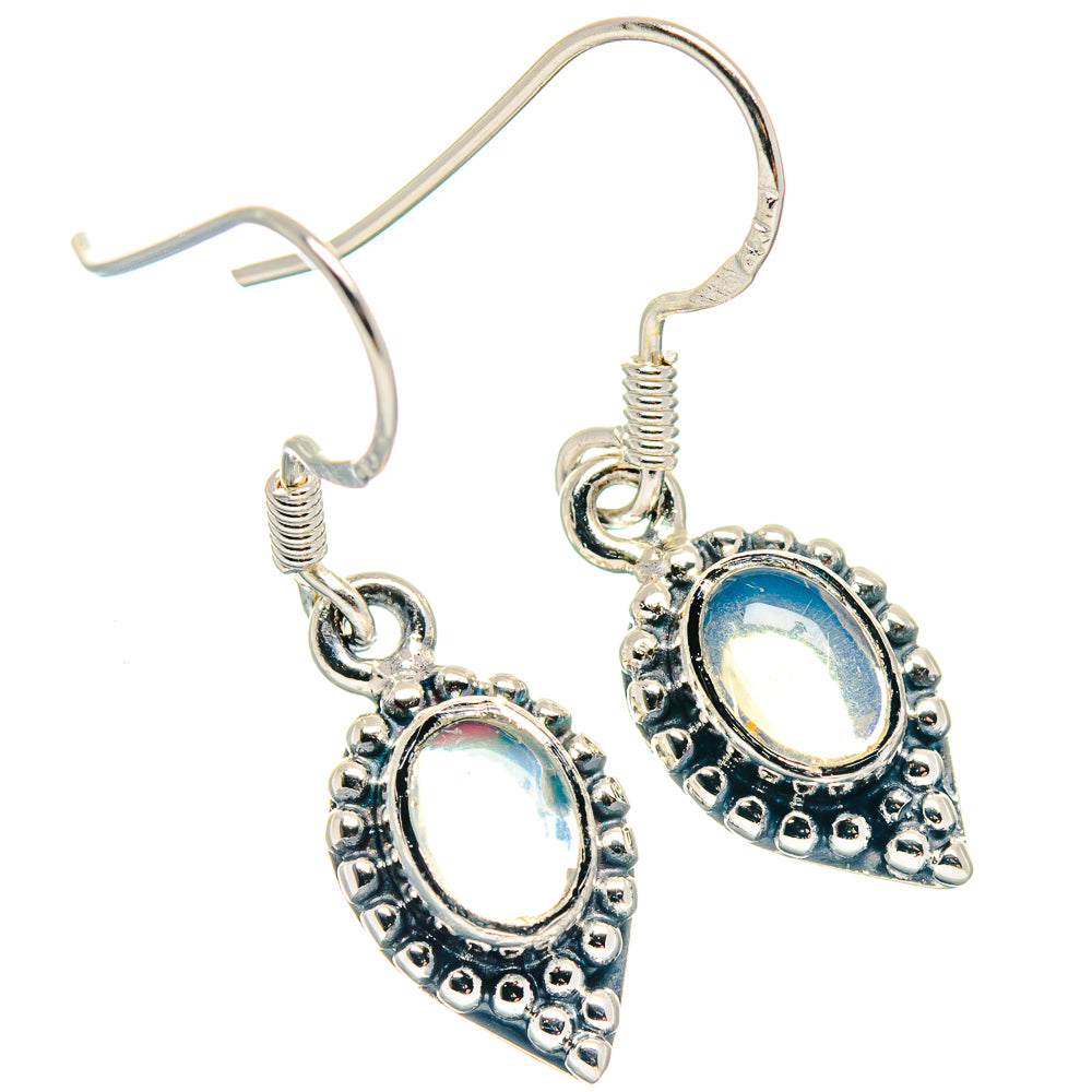 Ethiopian Opal Earrings handcrafted by Ana Silver Co - EARR423191