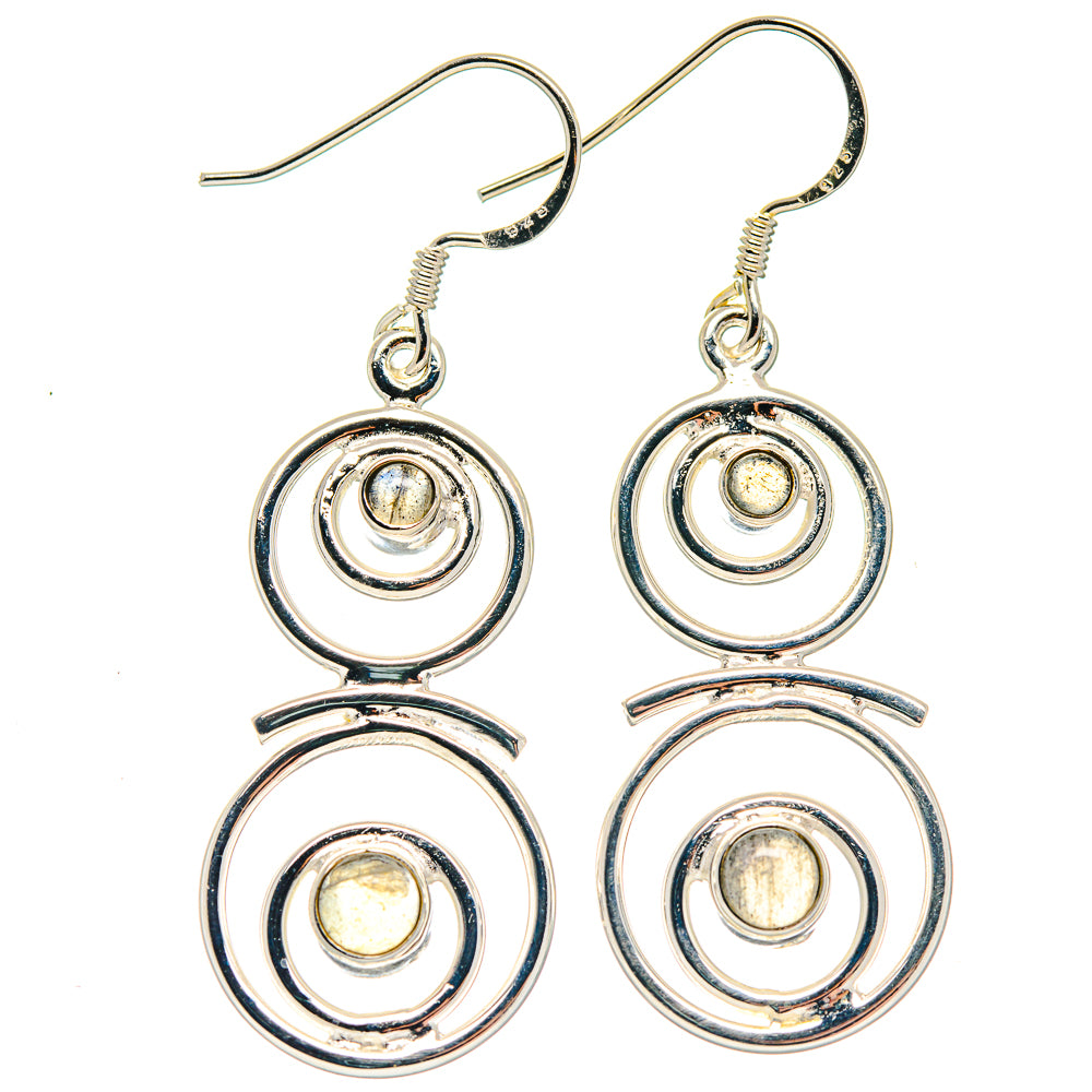 Ethiopian Opal Earrings handcrafted by Ana Silver Co - EARR423212