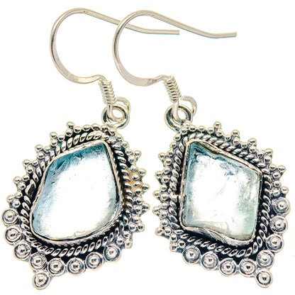 Aquamarine Earrings handcrafted by Ana Silver Co - EARR423236