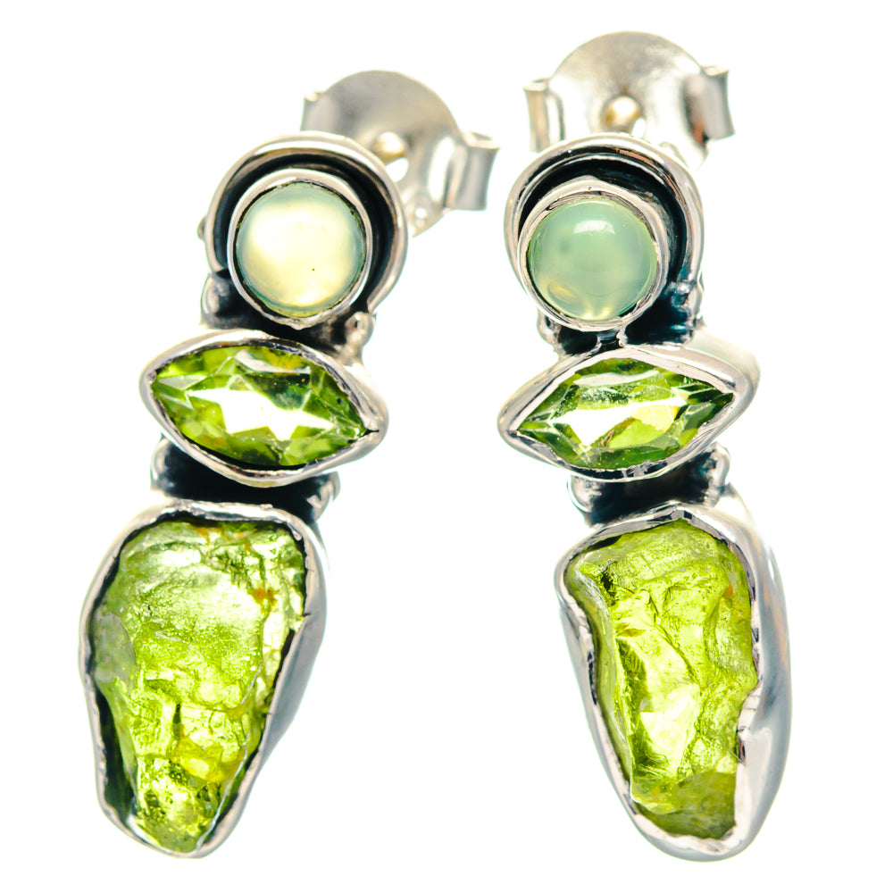 Peridot Earrings handcrafted by Ana Silver Co - EARR423241