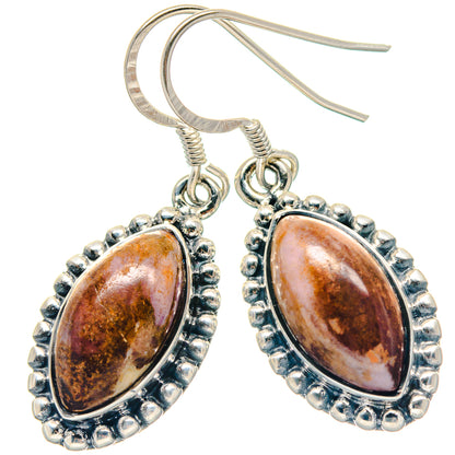 Phosphosiderite Earrings handcrafted by Ana Silver Co - EARR423243