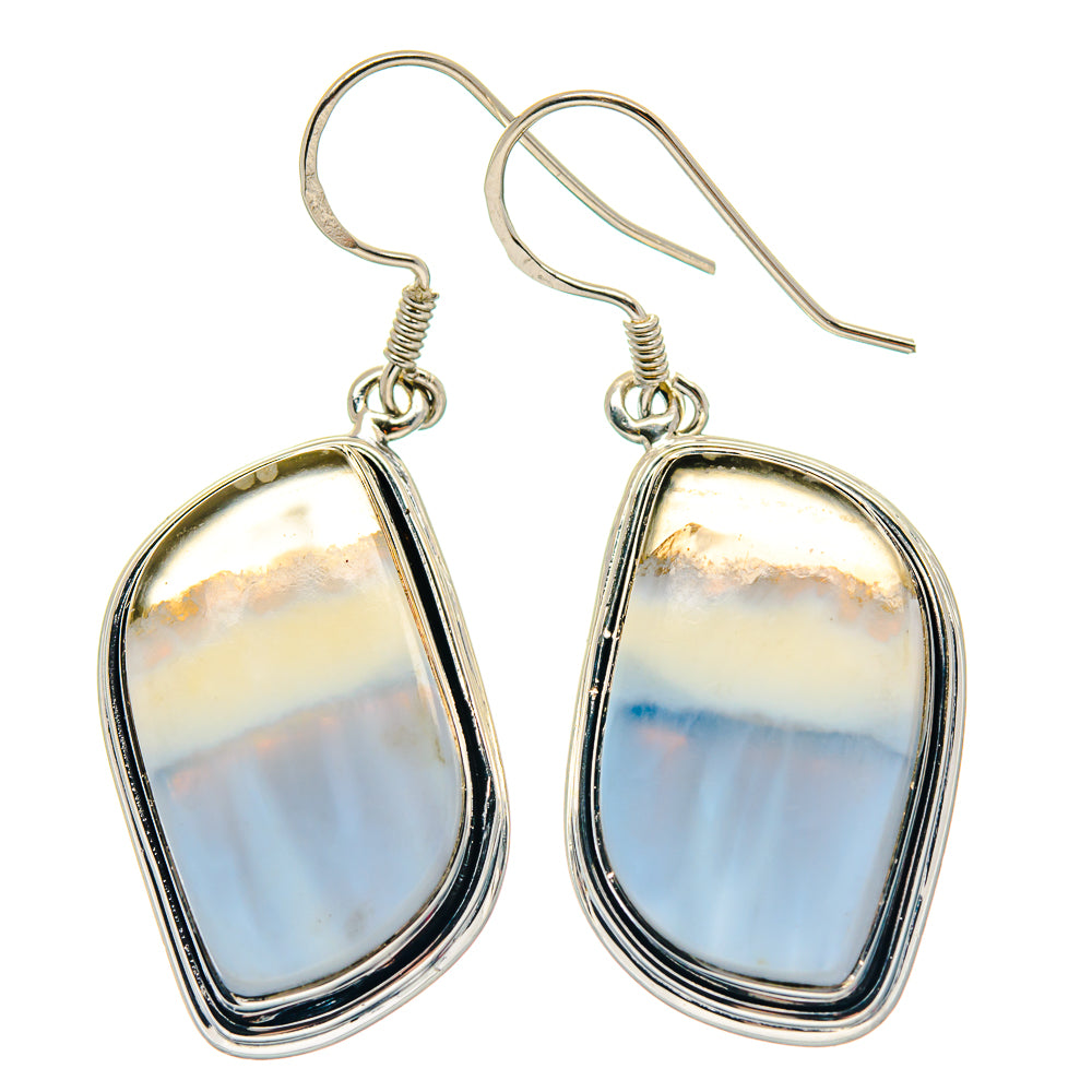 Owyhee Opal Earrings handcrafted by Ana Silver Co - EARR423253