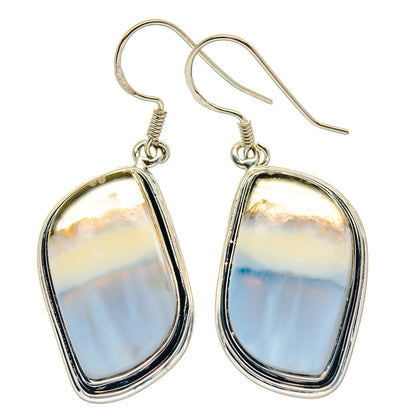 Owyhee Opal Earrings handcrafted by Ana Silver Co - EARR423253