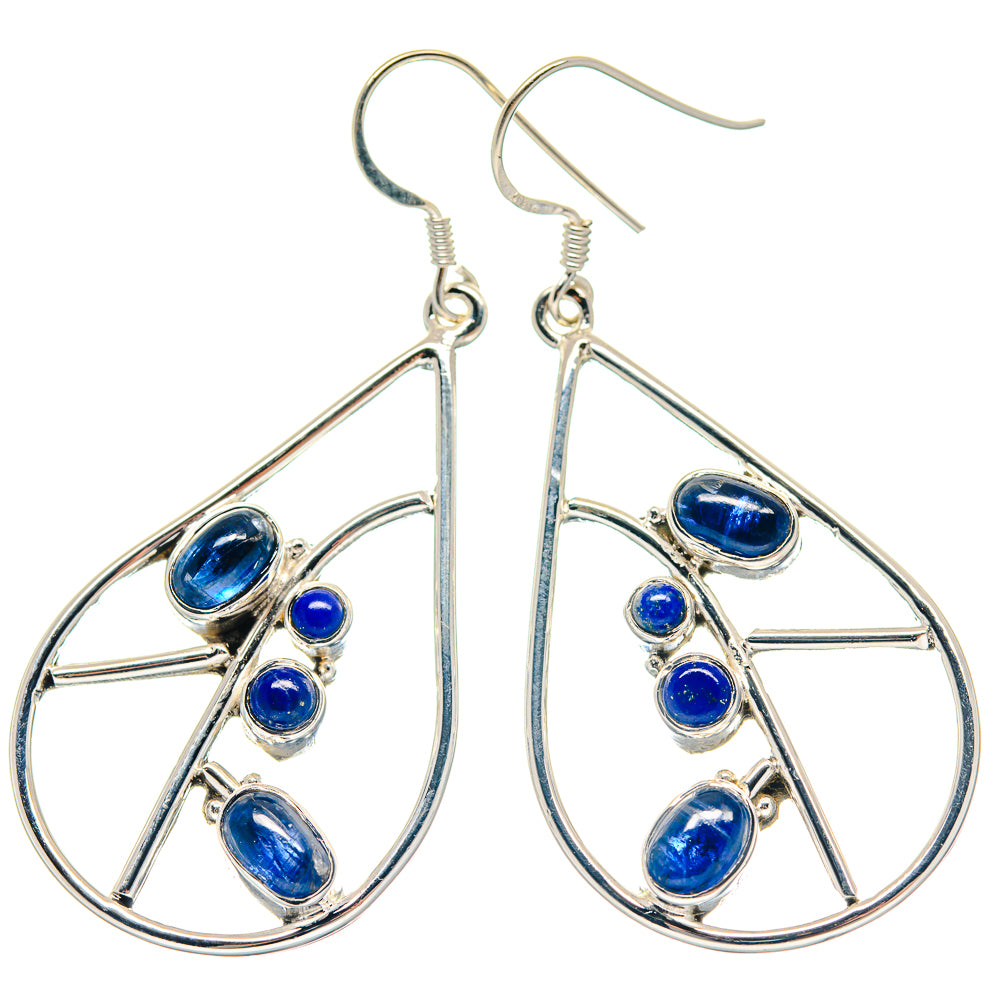 Kyanite Earrings handcrafted by Ana Silver Co - EARR423260