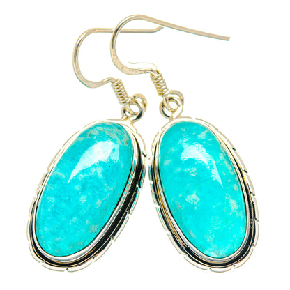 Amazonite Earrings handcrafted by Ana Silver Co - EARR423284