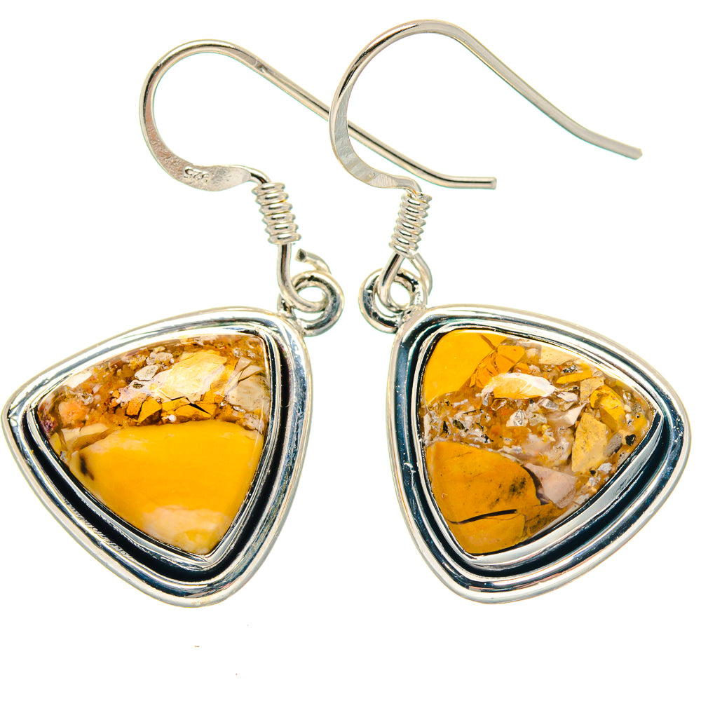 Brecciated Mookaite Earrings handcrafted by Ana Silver Co - EARR423292