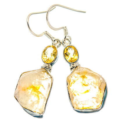 Citrine Earrings handcrafted by Ana Silver Co - EARR423297