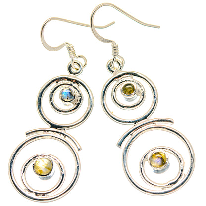 Labradorite Earrings handcrafted by Ana Silver Co - EARR423316