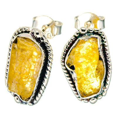 Citrine Earrings handcrafted by Ana Silver Co - EARR423318