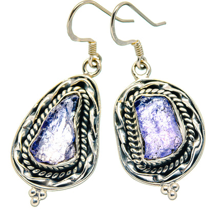 Tanzanite Earrings handcrafted by Ana Silver Co - EARR423319