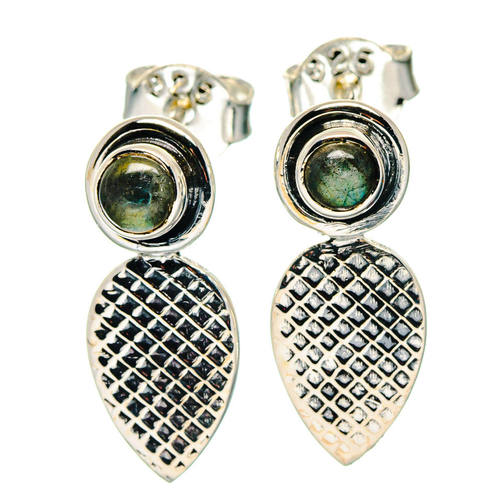 Labradorite Earrings handcrafted by Ana Silver Co - EARR423320