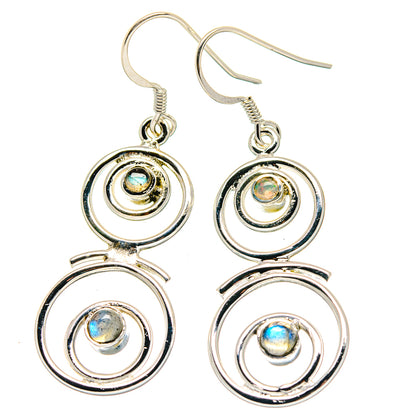 Ethiopian Opal Earrings handcrafted by Ana Silver Co - EARR423360
