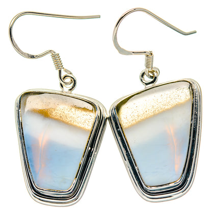 Owyhee Opal Earrings handcrafted by Ana Silver Co - EARR423375