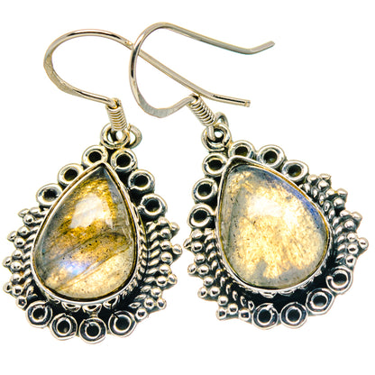 Labradorite Earrings handcrafted by Ana Silver Co - EARR423379