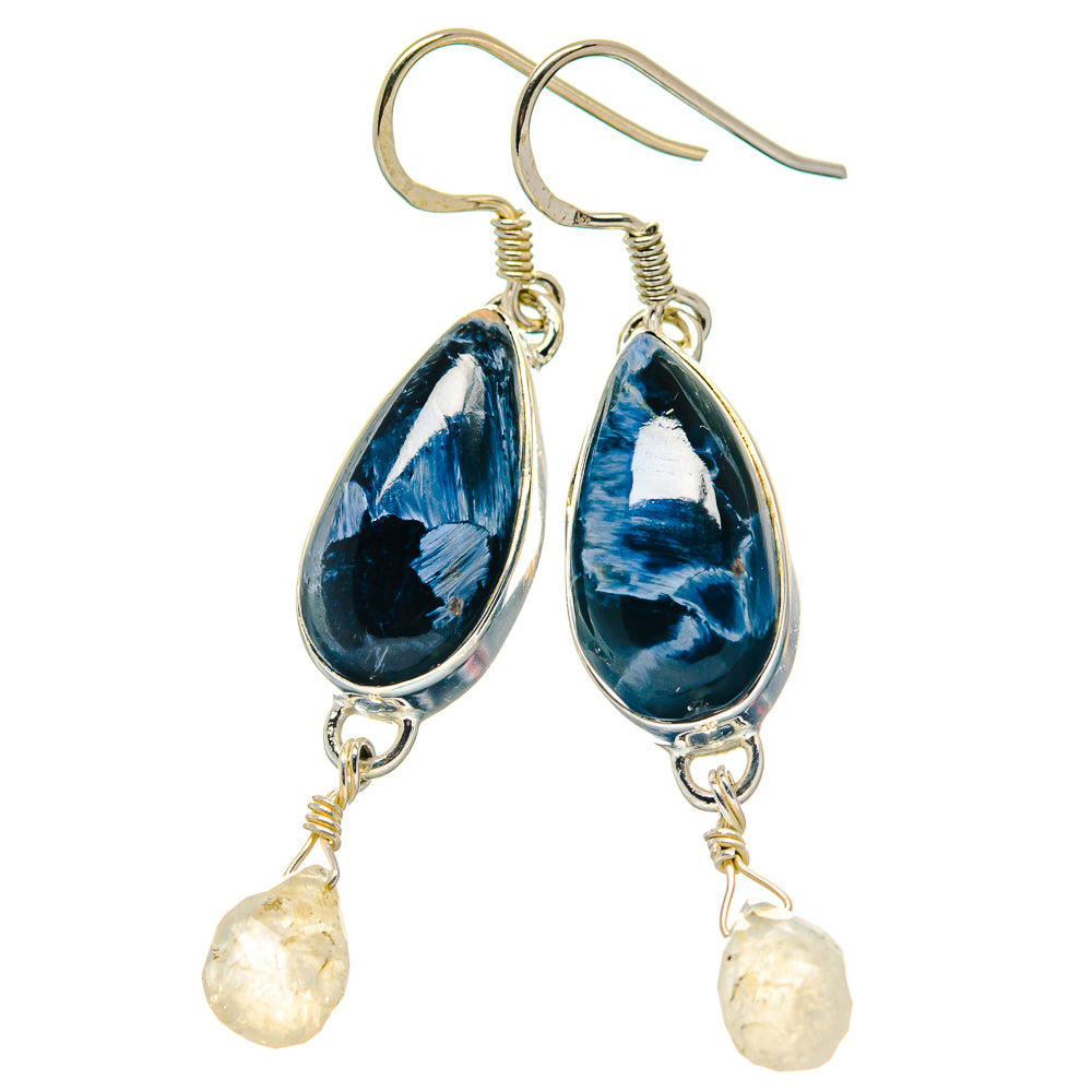 Pietersite Earrings handcrafted by Ana Silver Co - EARR423389