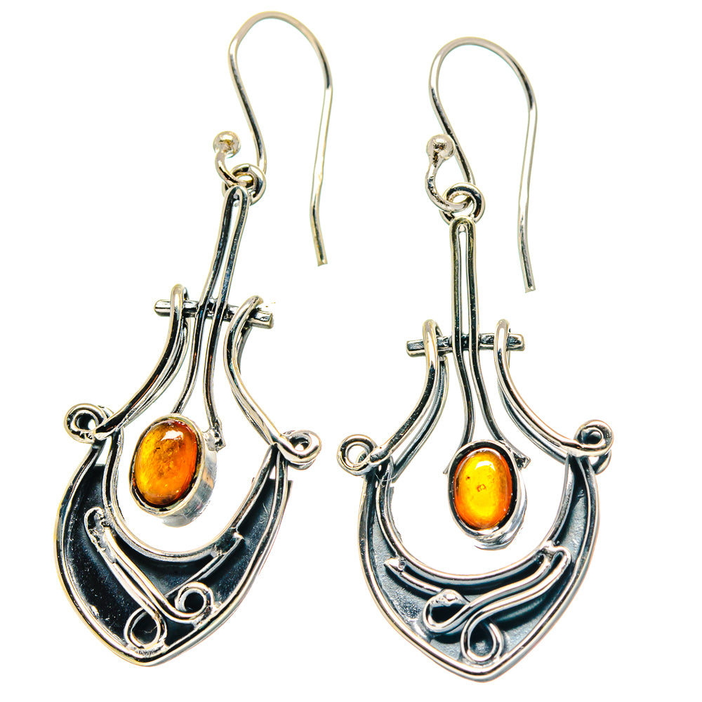 Carnelian Earrings handcrafted by Ana Silver Co - EARR423399