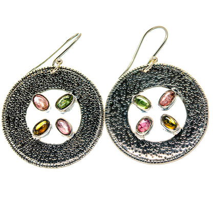 Pink Tourmaline Earrings handcrafted by Ana Silver Co - EARR423401