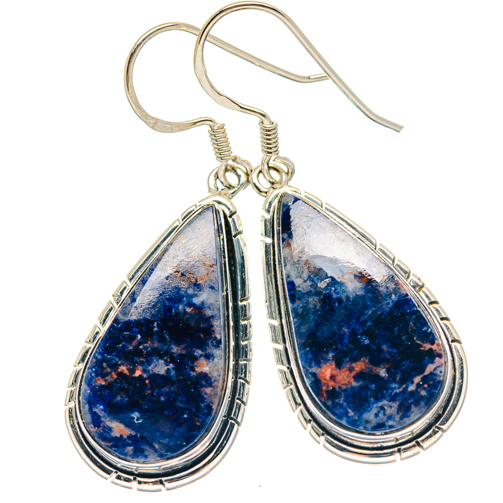Tibetan Turquoise Pendants handcrafted by Ana Silver Co - EARR423420
